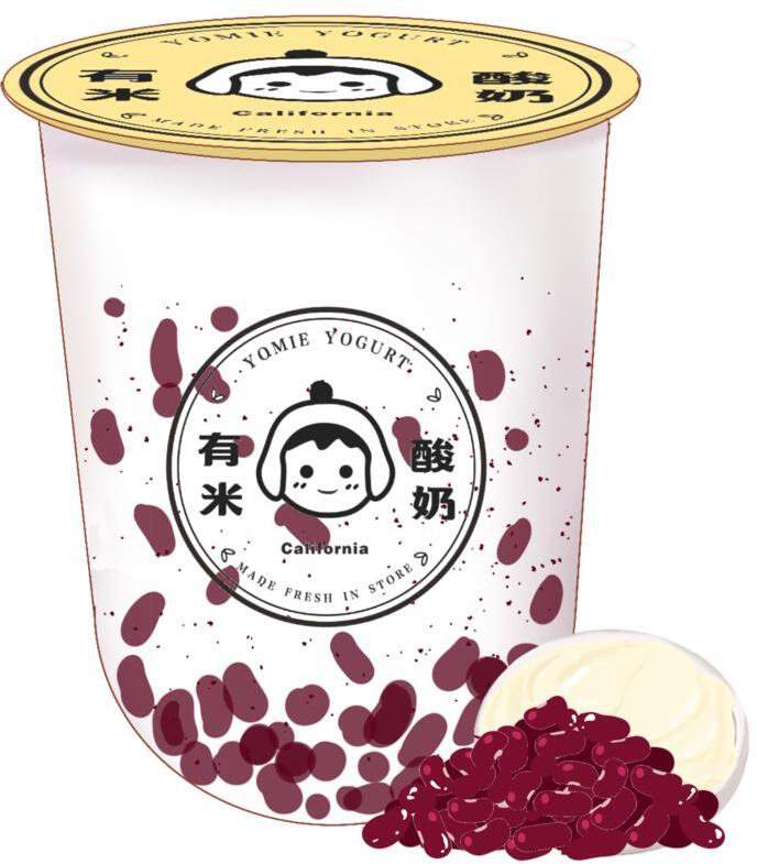 Pure Red Bean Yogurt