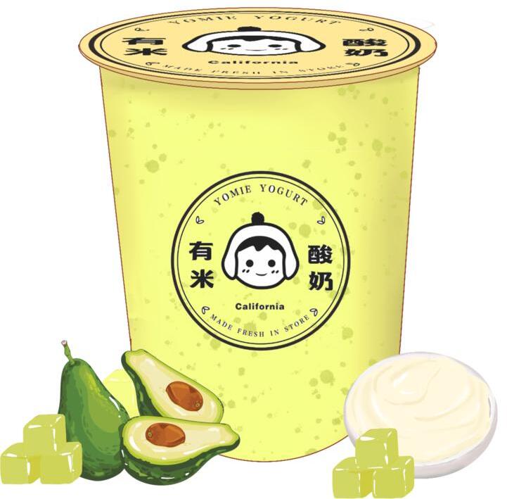 Avocado Fruit Yogurt