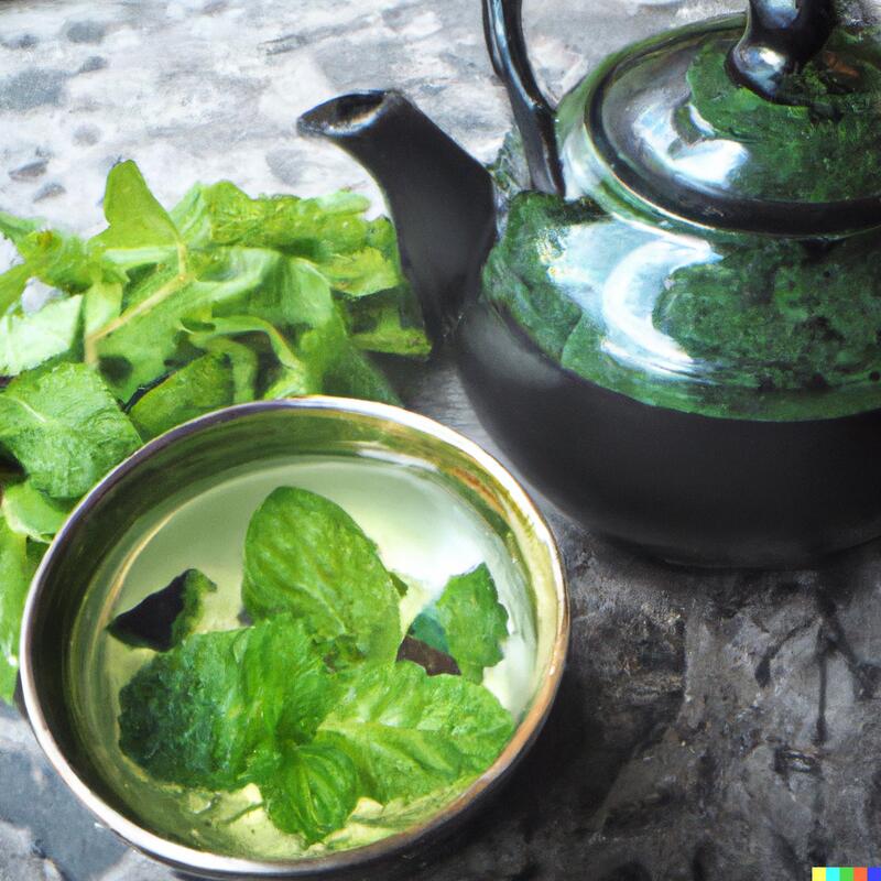 Peppermint Green Tea