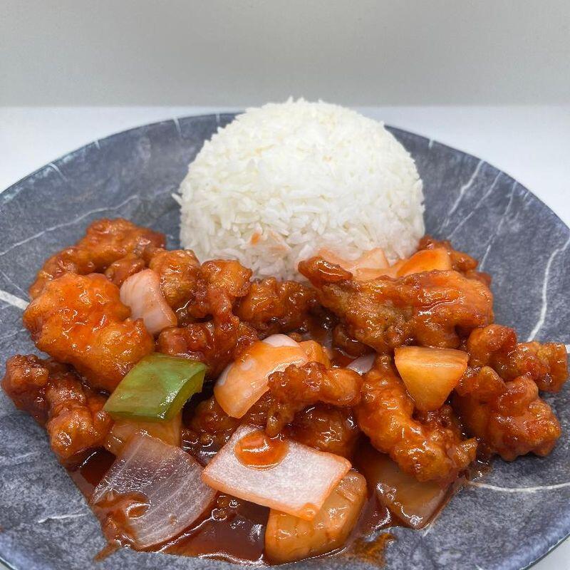 Sweet n sour Rice