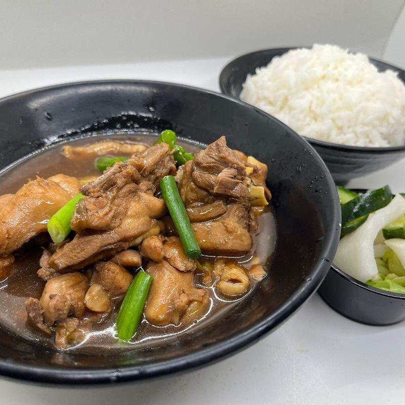 three cup chicken rice