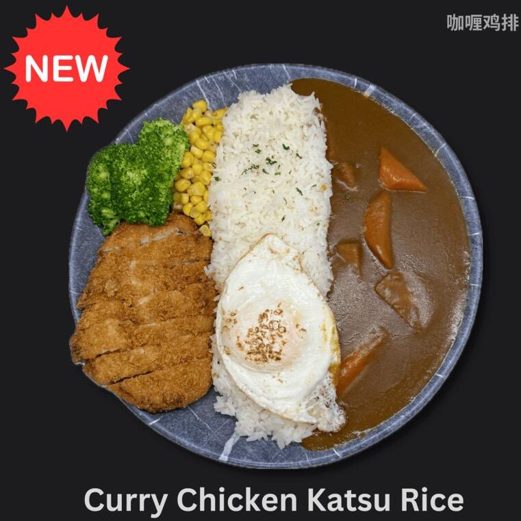 Curry Chicken Katsu Rice
